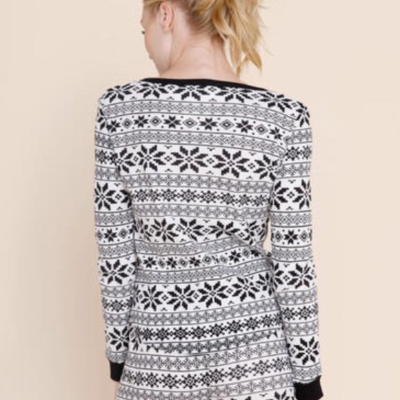 Francesca's | NWT Annie Fair Isle Lounge Top - Picture 12 of 15